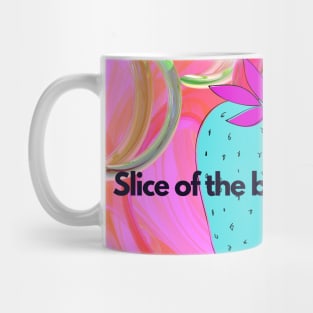 Strawberry - slice of the berry bright T-shirt  mug coffee mug apparel sticker hoodie Mug